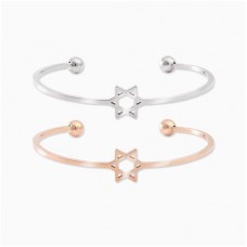 Fashion Jewelry Women‘s Bracelet Wristband Bangle Stainless Steel Gem Metal