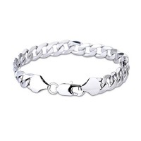  2018 Bracelet Stainless Steel Silver High Polished 8.26 Inch
