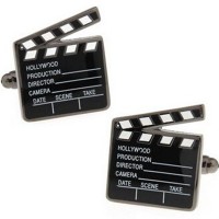 Hollywood Shape Cufflinks Personalized Fashion Mens Shirt stainless steel Cufflinks 