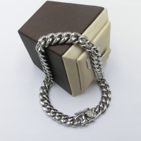 Latest Fashion Europe Design men's stainless steel chain bracelet- B600