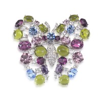 Fantasia Butterfly Pin Women Stainless Steel Brooch - BR018