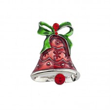 Vintage Holiday Christmas Xmas Santa Brooch Pin Jewelry - BR052