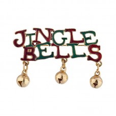 Vintage Holiday Christmas Xmas Santa Brooch Pin Jewelry - BR055