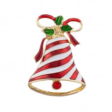 Vintage Holiday Christmas Xmas Santa Brooch Pin Jewelry - BR062