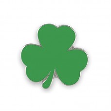 Irish Green Shamrock Enamel Lapel Pin Saint Patrick's Day - BR087