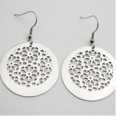 follow dangle earring women stainless steel party fashion jewelry drop earrings