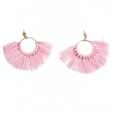 2017 Hot Sell Sweety Tassel Stainless Steel Earrings