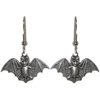 High Quality Fashion Women's Crystal Bat dangle Earrings