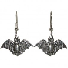 High Quality Fashion Women's Crystal Bat dangle Earrings