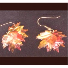 Fall Autumn Tree MAPLE LEAF LEAVES EARRINGS Thanksgiving Holiday Canada Jewelry