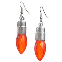 Festive Christmas Light-Up Earrings Party Accessory