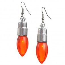 Festive Christmas Light-Up Earrings Party Accessory