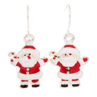 2017 Fashion Christmas Stainless Steel Dangle Earrings