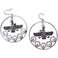 2018 fashionable Iran beautiful design stainless steel earrings - E781