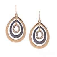New Fashion Top Quality Gold Silver Plated Stainless Steel Jewelry  Christmas Drop Earrings For Women