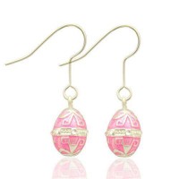 2018 Fashion Easter Egg Stainless Steel Drop Earrings