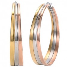 Stainless Steel Big Hoop Earrings for Women