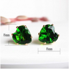 China Manufacturer oxidization resistant fake diamond earring cheap stainless steel stud earrings