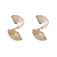 River Island Twist Stainless Steel Stud Earrings- E766