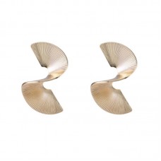River Island Twist Stainless Steel Stud Earrings- E766