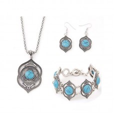 Stainless steel jewelry set - JS477