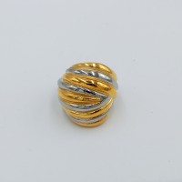 Eternal classic wave ring gold