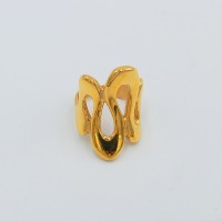 Fashion classic unique shape ring gold