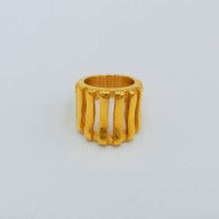 Classic ring gold permanent stainless steel