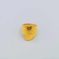 Classic ring gold permanent stainless steel