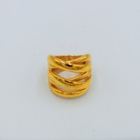 Classic ring gold permanent stainless steel