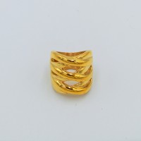 Classic ring gold permanent stainless steel