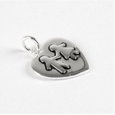 Best Friends Stainless Steel Pendant necklace- N1012