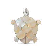 Shell Turtle Pendant - N1032