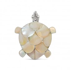 Shell Turtle Pendant - N1032