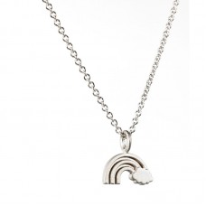 Magical possibilities rainbow stainless steel necklace - N580