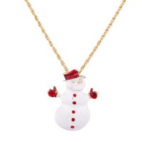  Accessories Frosty The Snowman Xmas Christmas Pendant Necklace