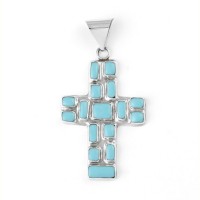 2017 Oxidization Resistant Stainless Steel Cross Pendant Necklace