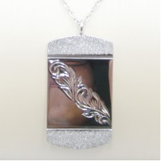 Stainless steel necklace pendant - N962