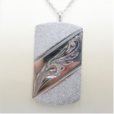 Stainless steel necklace pendant - N976