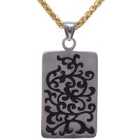 Iranian Persian Soldier Stainless Steel Necklace Chain - N990