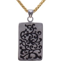 Iranian Persian Soldier Stainless Steel Necklace Chain - N990