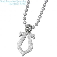 stainless steel necklace pendant n953