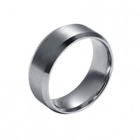 FANSING 8mm Stainless Steel Wedding Bands Rings for Womens & Mens