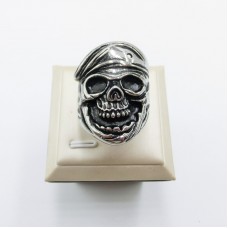 Stainless Steel Men Skull Ring - R1014
