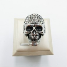 Stainless Steel Men Skull Ring - R1015