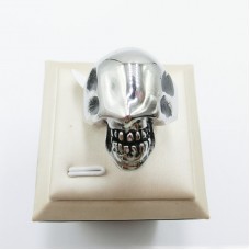 Stainless Steel Men Skull Ring - R1019