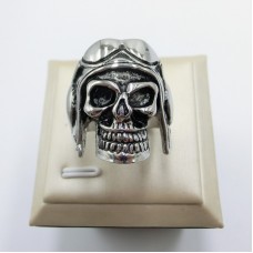 Stainless Steel Men Skull Ring - R1041