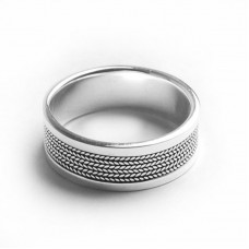 Fashion and classic stainless steel cluster ring for men-R1124