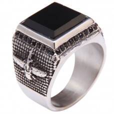 China Dongguan Factory Directly Iran style stainless steel ring for men-R1131
