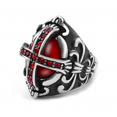 Stainless Steel Men Ring - R833